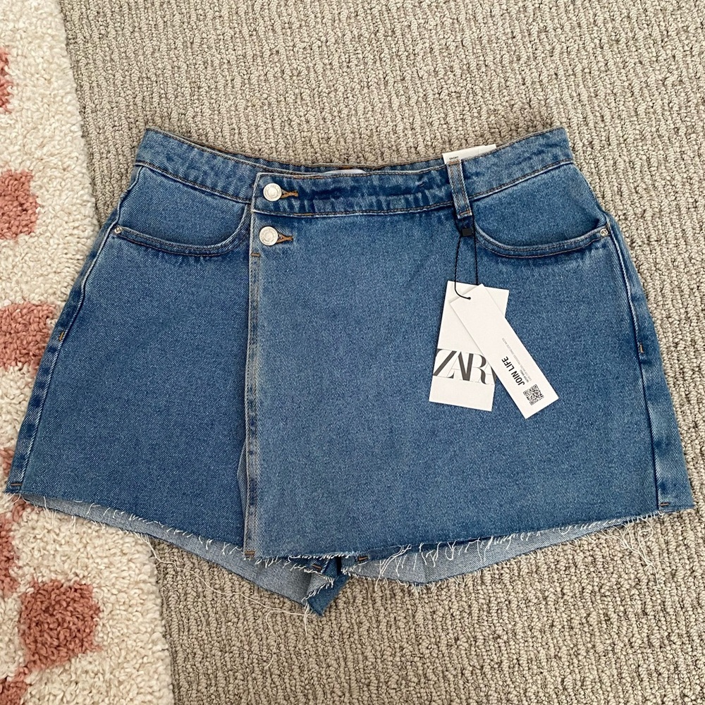 Zara Denim Skort